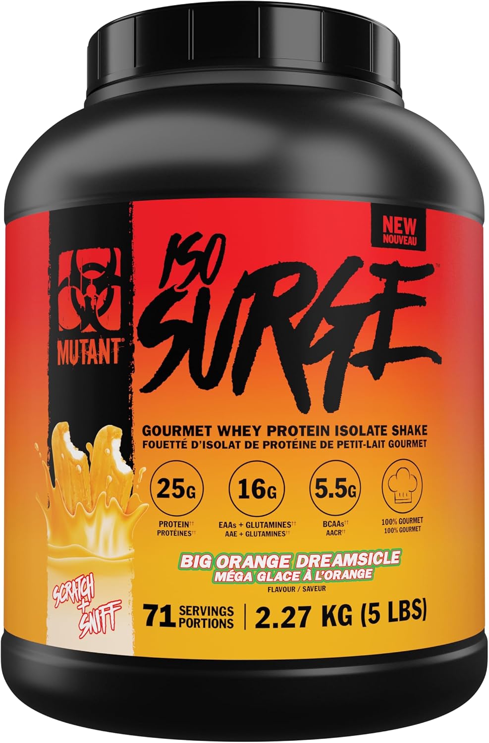 Mutant ISO Surge Whey Protein Isolate for Fast Muscle Recovery