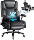 LEMBERI 600 lbs Big and Tall Office Chair - Extra Wide Executive