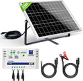 ECO-WORTHY 25W 12V Off Grid Solar Battery Charger Kit - Reliable