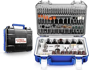 APEXFORGE M0 Rotary Tool Accessories Kit for DIY Projects