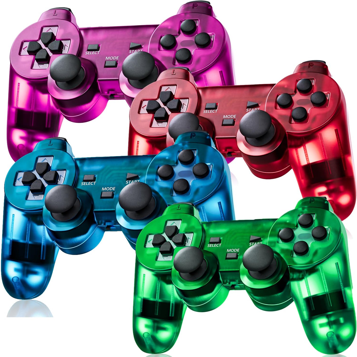 Burcica Wireless Controller for PS-2 with Double Vibration