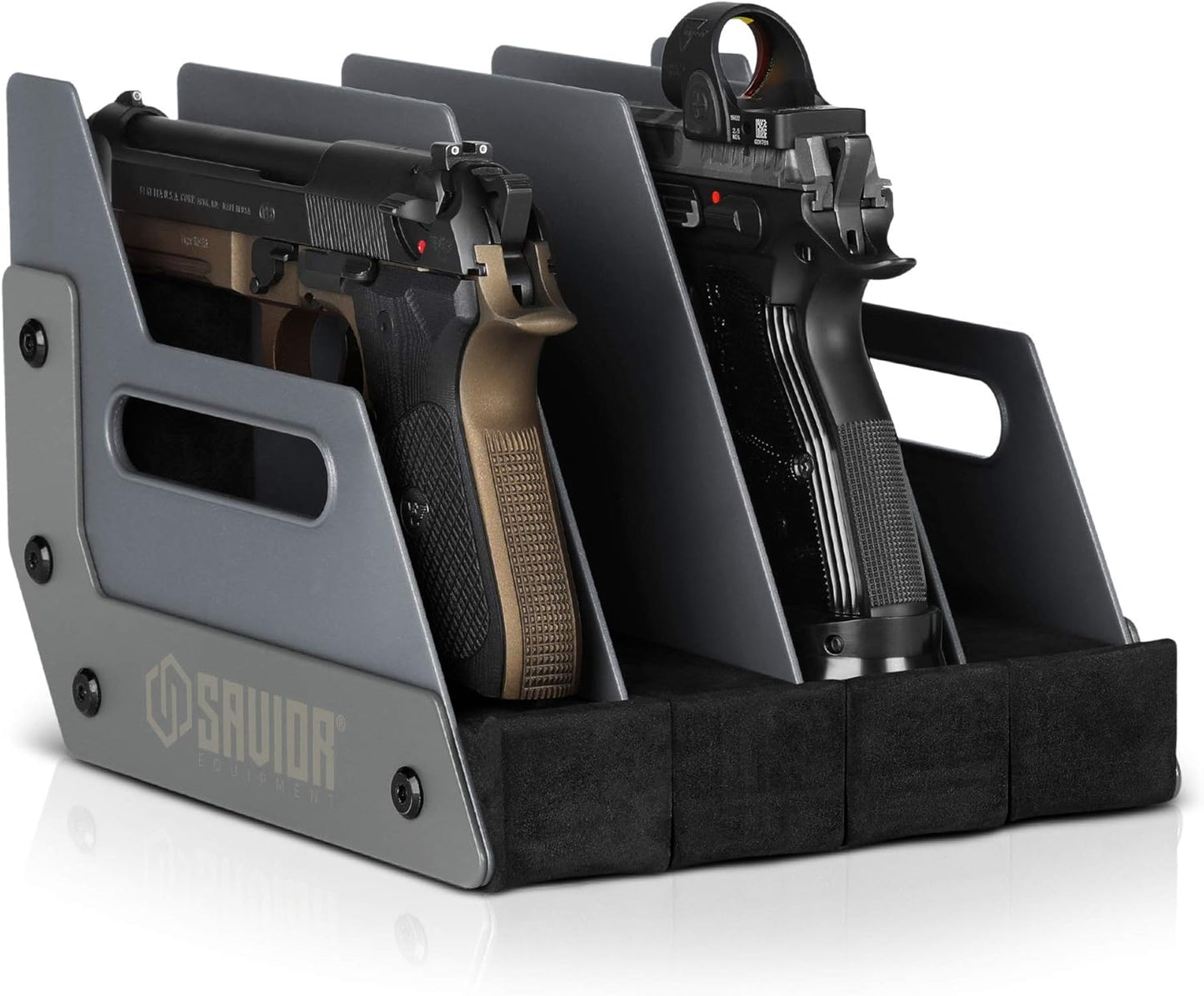 Savior Equipment Gun Pistol Rack Stand for Long-Barreled Pistols
