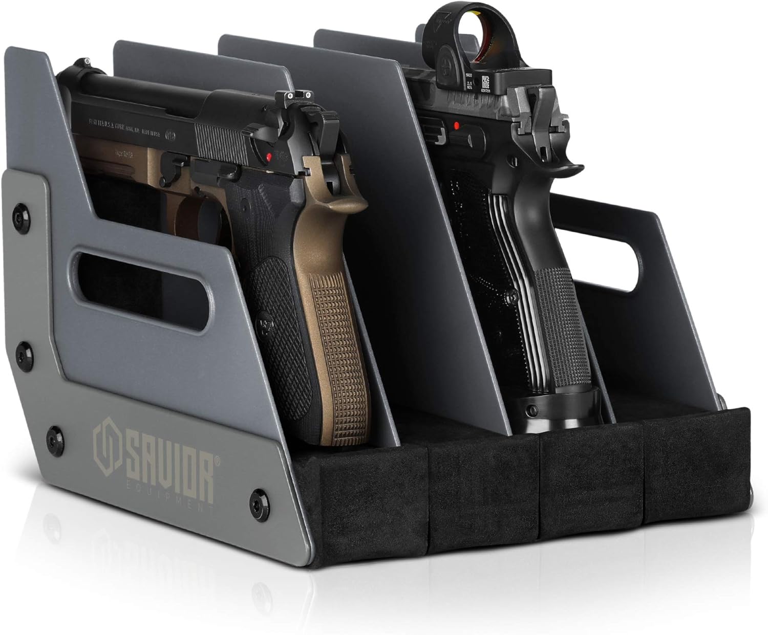 Savior Equipment Gun Pistol Rack Stand for Long-Barreled Pistols