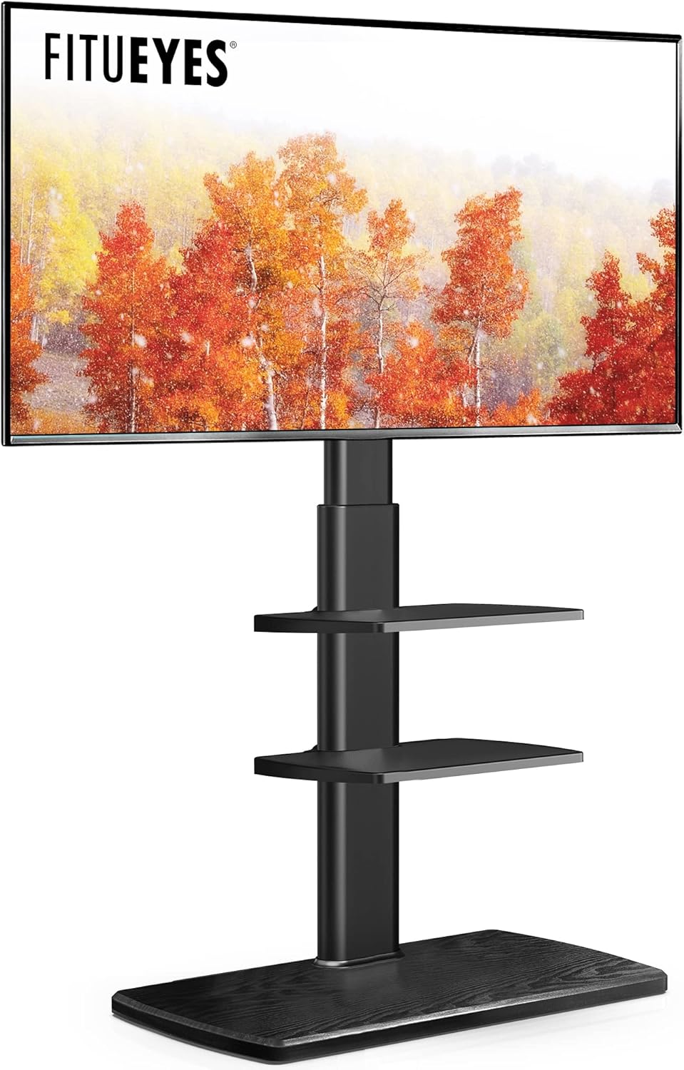 FITUEYES Tall TV Floor Stand for 32 to 70 Inch TVs with Swivel