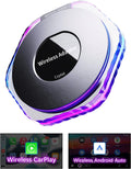 Wireless CarPlay and Android Auto Adapter - Plug and Play Wireless