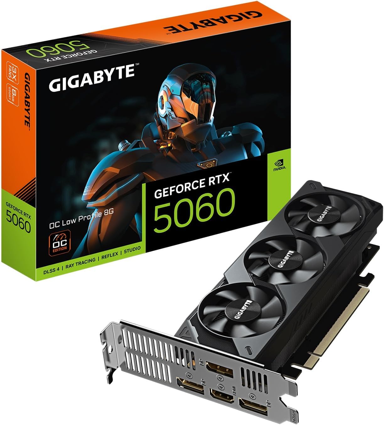 GIGABYTE GeForce RTX 5060 OC Low Profile 8G Graphics Card Review