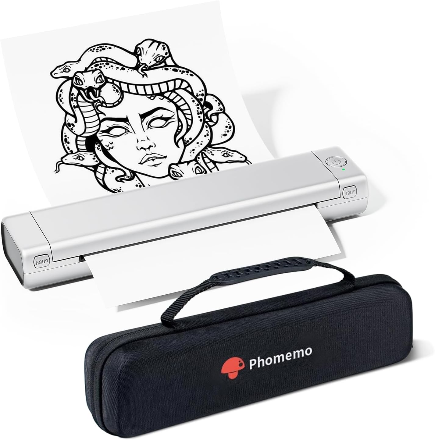 Portable Inkless Printer - Upgrade, Print Anywhere