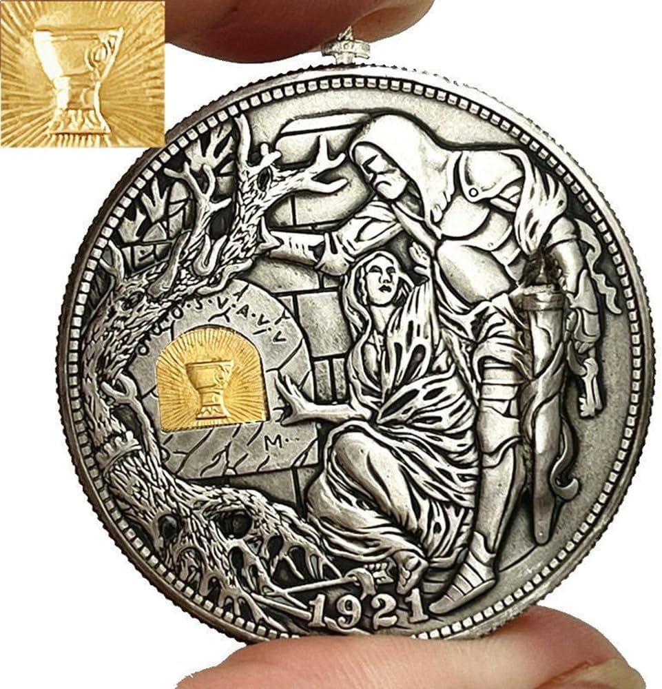USA Movable Mechanical Coin Hobo Nickel Art Collectible Gift