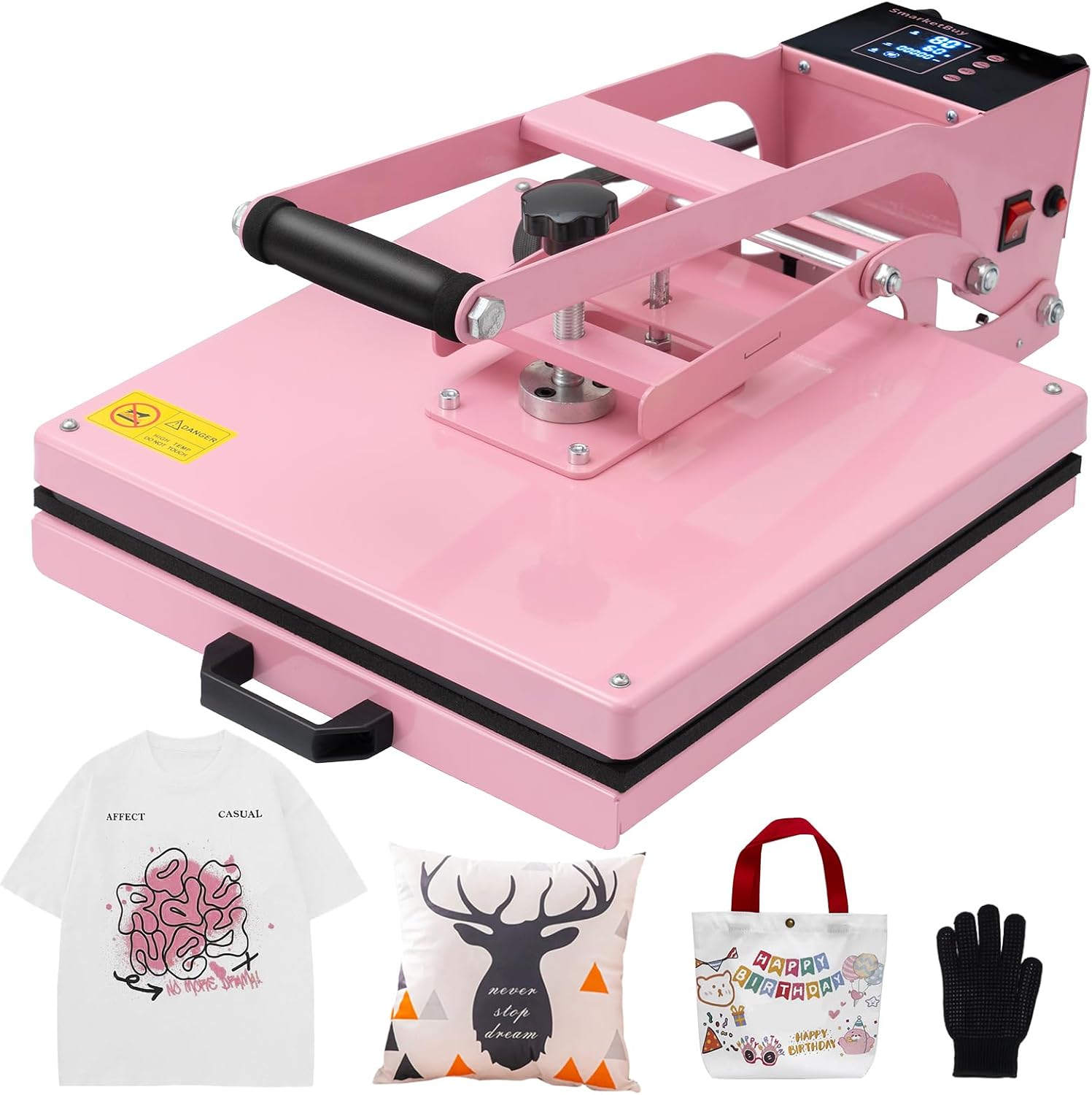15x15 Inch Heat Press Machine for T-Shirts and More