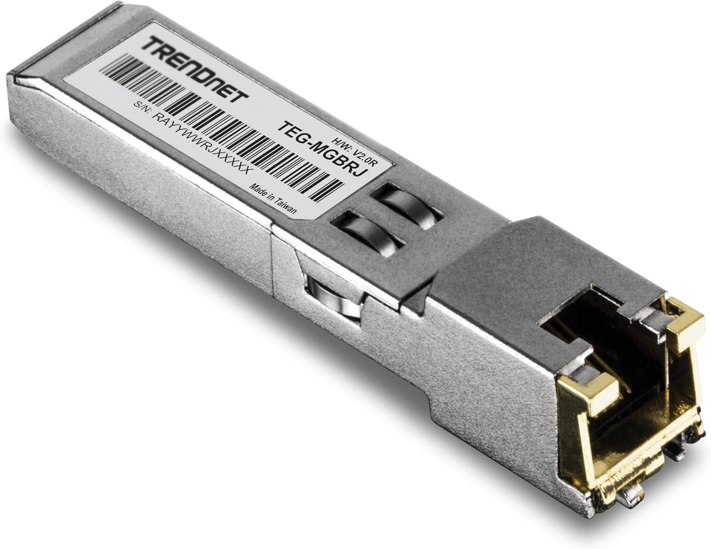 TRENDnet SFP to RJ45 Copper Module for Gigabit Ethernet Use