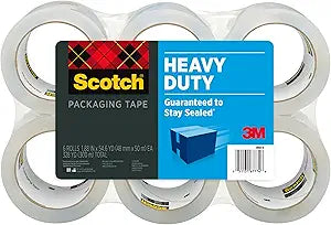 Scotch Heavy Duty Packaging Tape for Strong Sealing Needs
