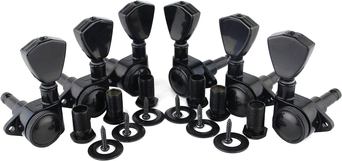 Guyker Black Locking Tuners - Secure String Tuning
