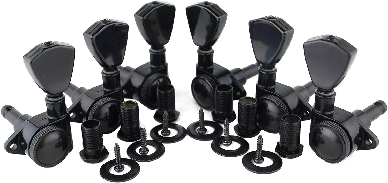 Guyker Black Locking Tuners - Secure String Tuning