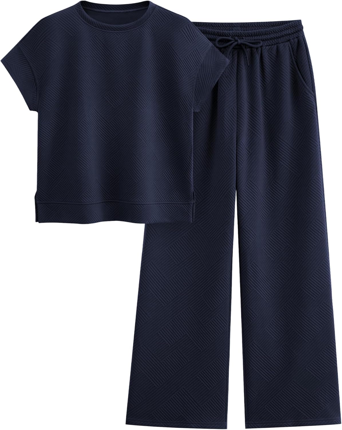 PRETTYGARDEN 2 Piece Outfits For Women Casual Tracksuit Set