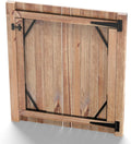 Fence Gate Frame Kit with 10 in Heavy Duty Hinges - Durable Gate