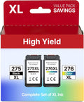 275XL 276XL Replacement Ink Cartridges for Canon Printers