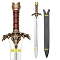 Viking Sword Atlantean Conan Barbarian Sword - Functional 1095 Carbon