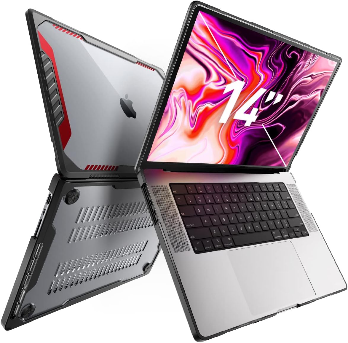 SUPCASE MacBook Pro 14 Inch Case 2024-2021 Heavy Duty Cover