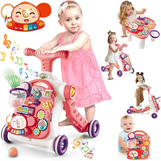 VATOS 5-in-1 Baby Walker: Multifunctional Fun!