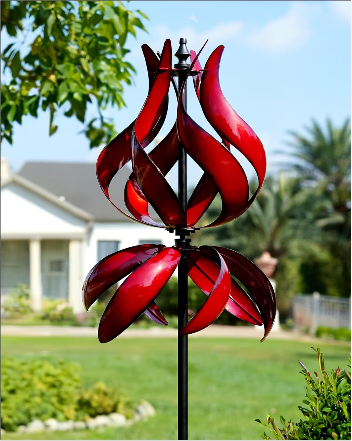Large Outdoor Metal Wind Spinners for Stunning Garden Decor