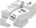 4 in x 6 in Thermal Shipping Labels 4000 Pack - Clear Printing