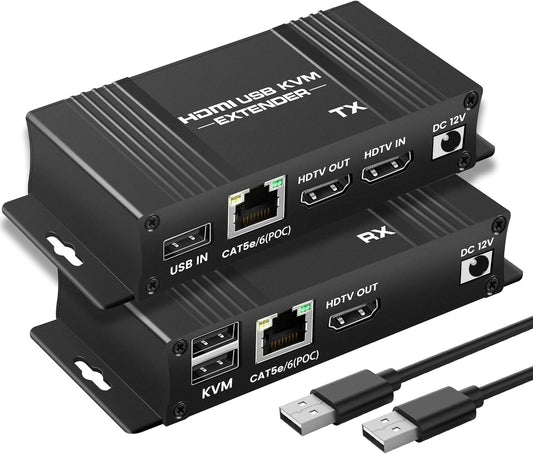 164ft HDMI KVM USB Extender for Seamless Connectivity Solutions