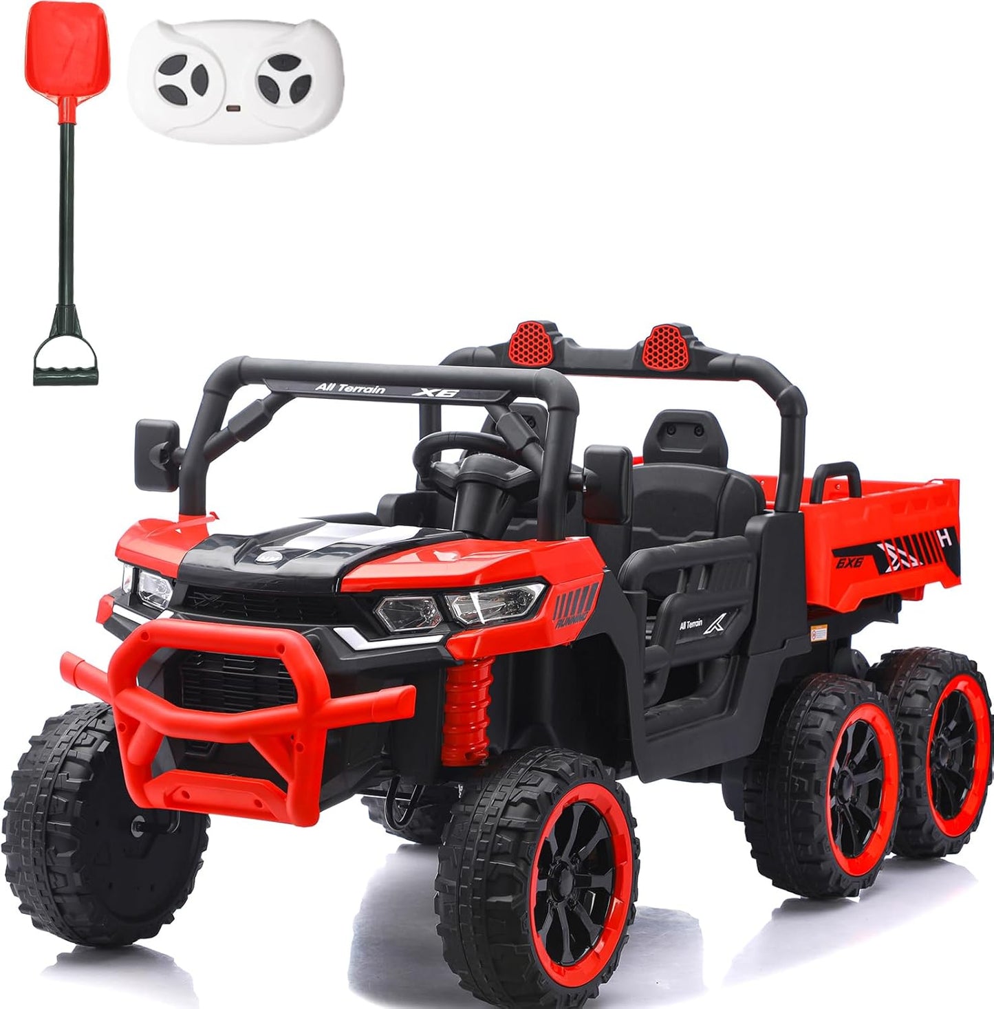 24V Electric Dump Truck for Kids - 4WD Ride On Car Experience