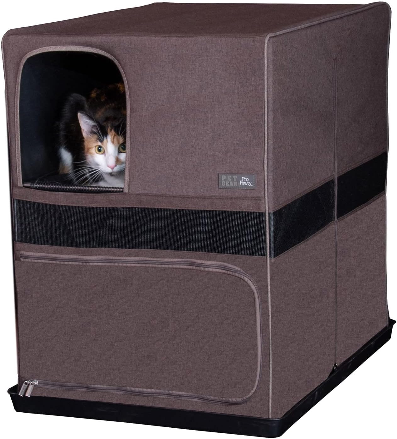 Pet Gear Pro Pawty for Cats with littertraX Mat - Easy Clean