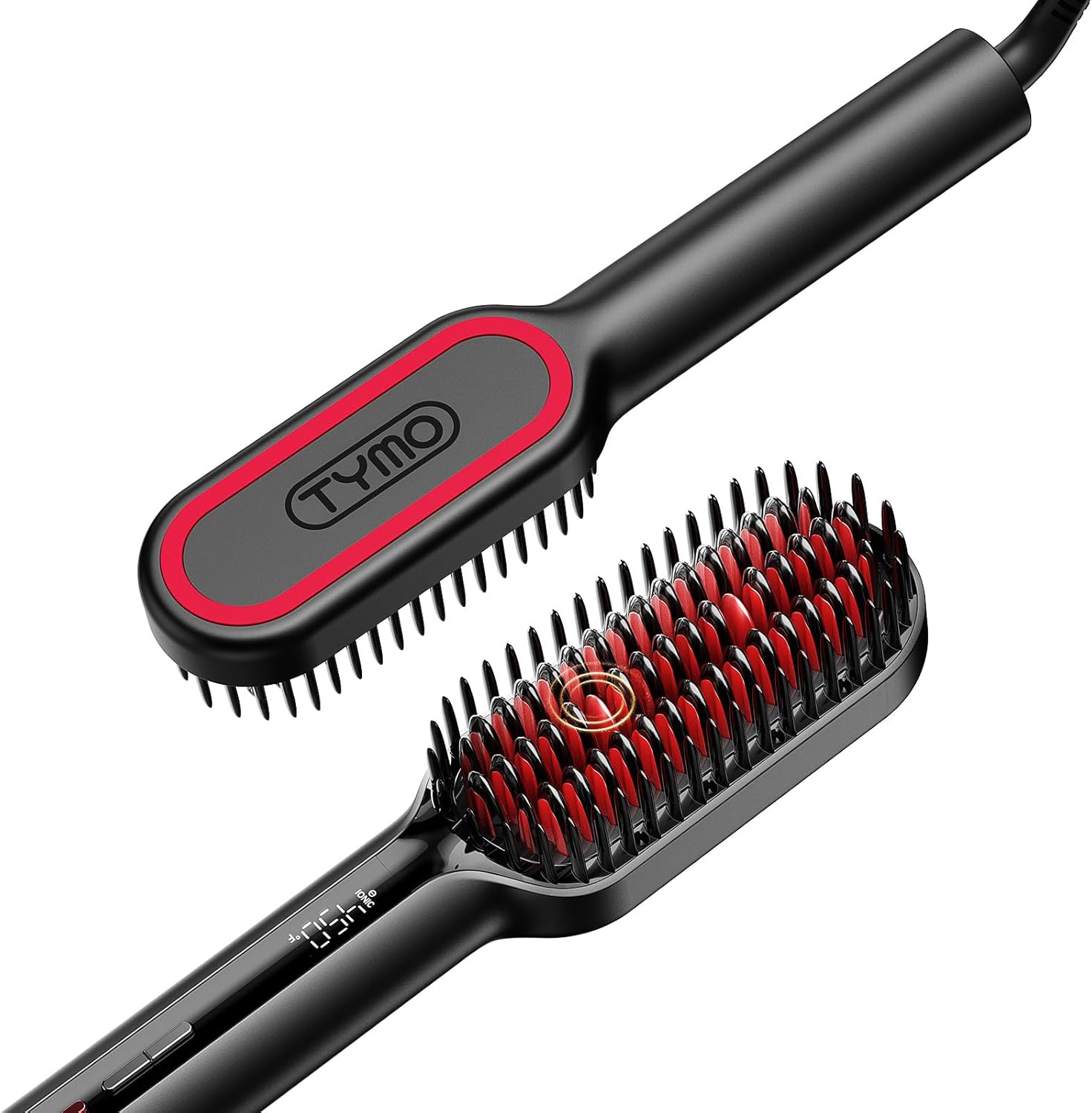 TYMO Hair Straightener Brush for Fast, Smooth Styling Anywhere