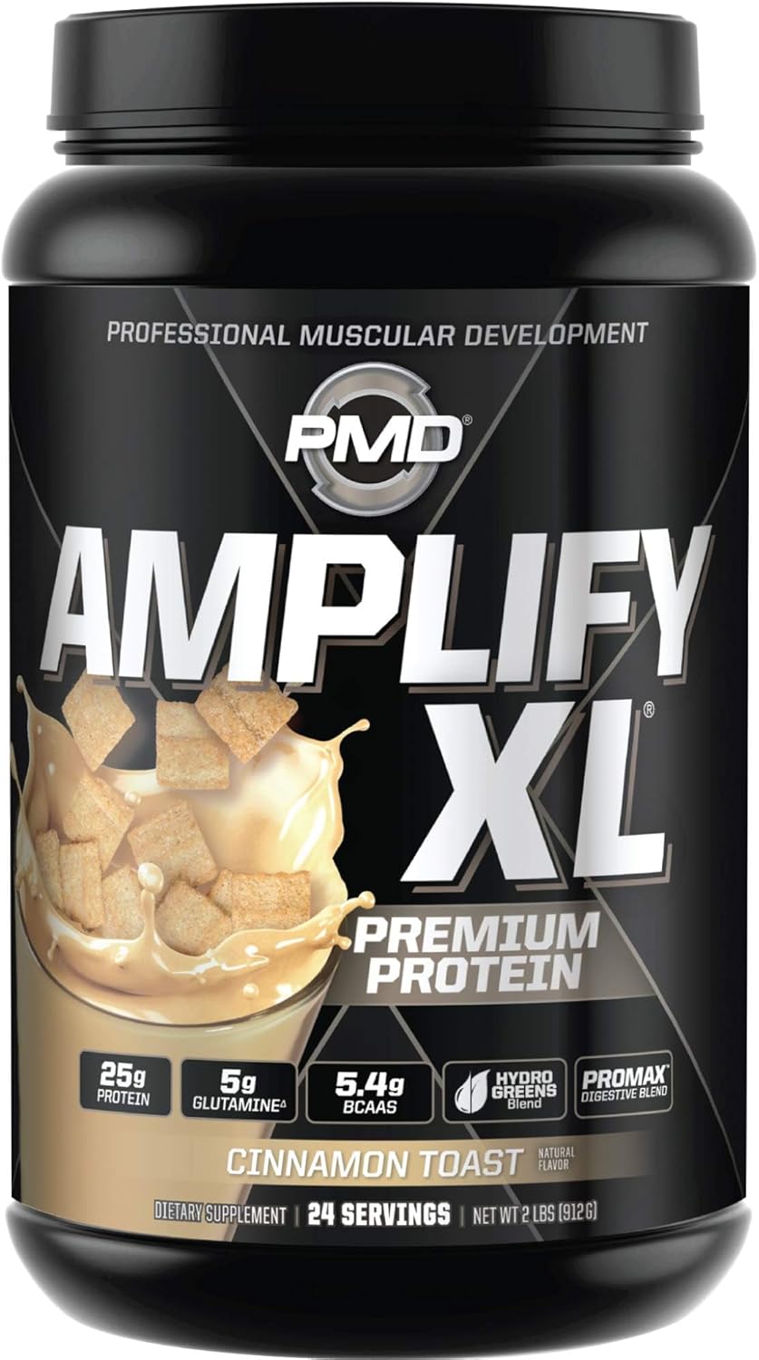 PMD Sports Amplify XL Protein Supplement for Muscle Recovery