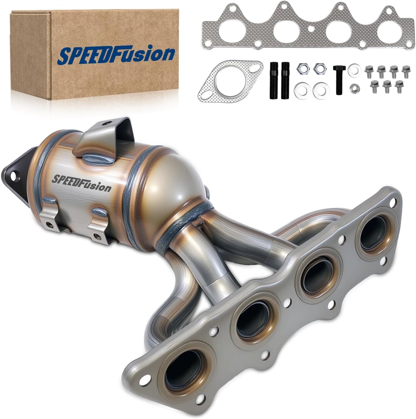 Front Catalytic Converter for Hyundai Accent and Kia Soul 2012-2017