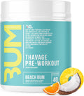 RAW Pre Workout Powder Thavage (Beach Bum) - Energy & Focus