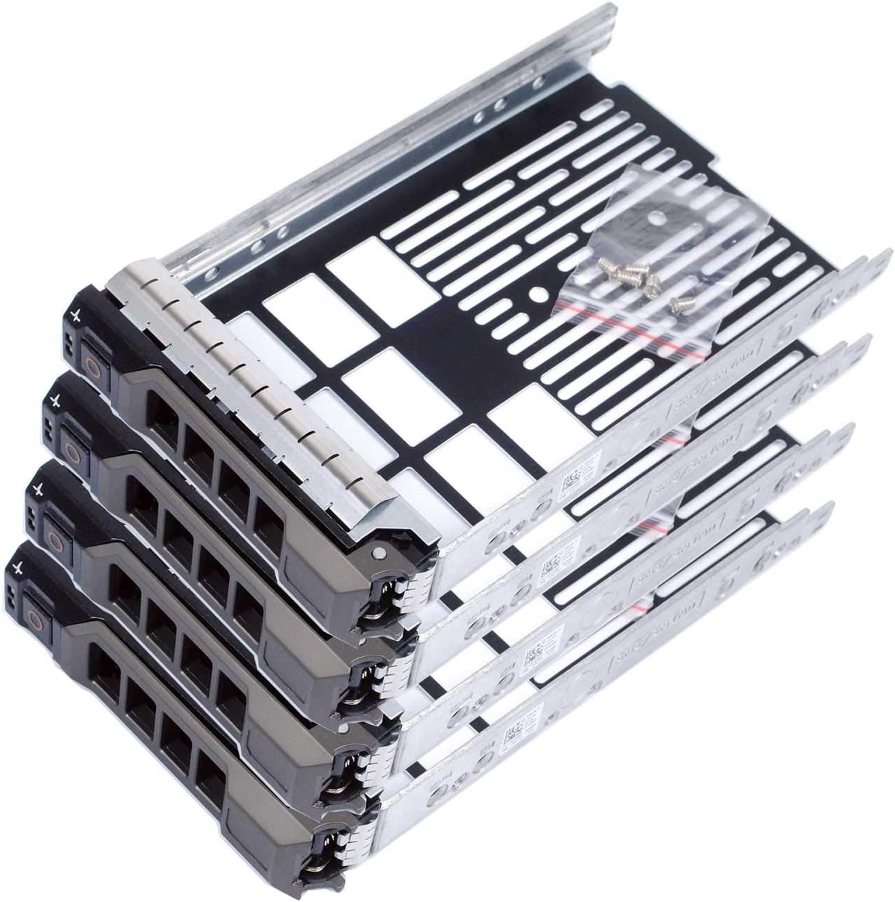Pack-4 Hard Drive Tray Caddy for Dell Poweredge Series Models