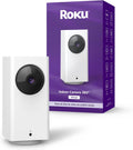 Roku Indoor Camera 360 for Home Security - 1080p Pan & Tilt