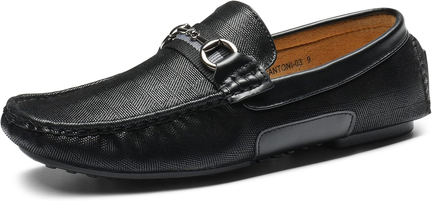 Bruno Marc Men's Driving Penny Loafers for Effortless Style