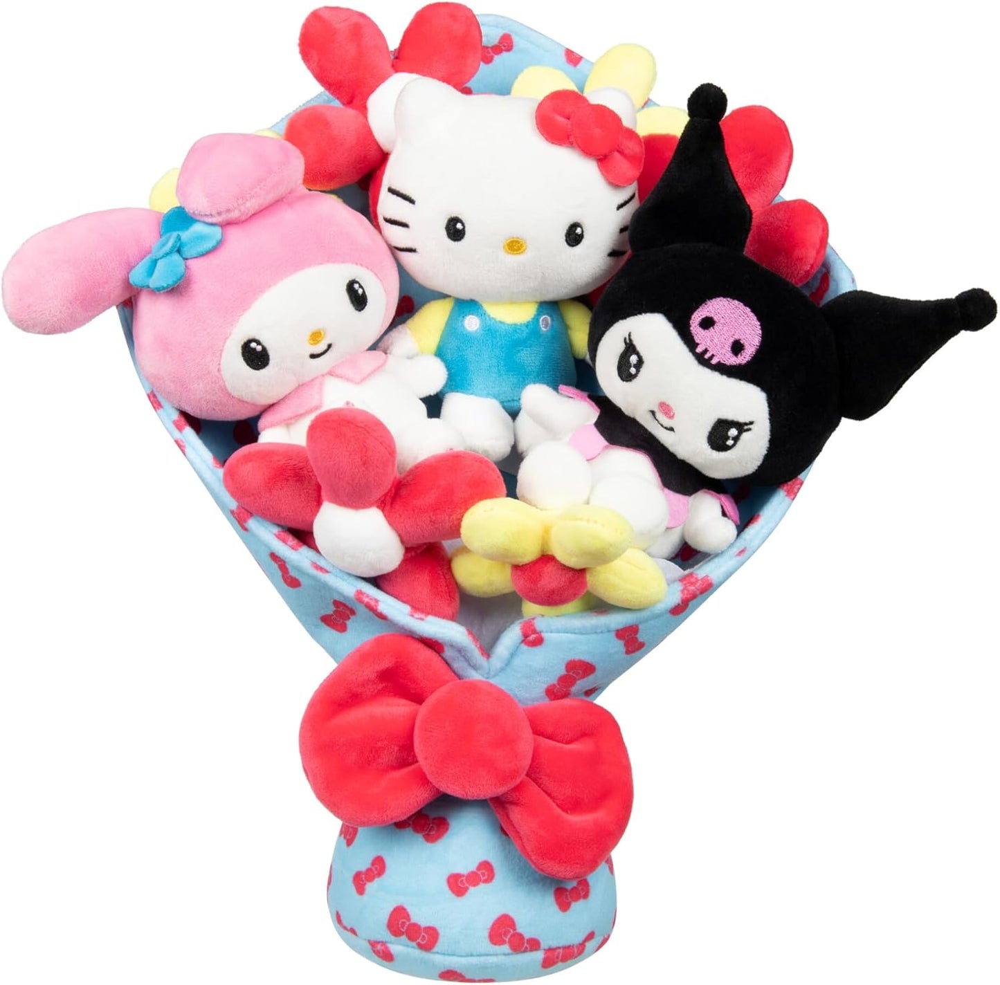 Hello Kitty and Friends 12-inch Plush Celebration Bouquet Gift