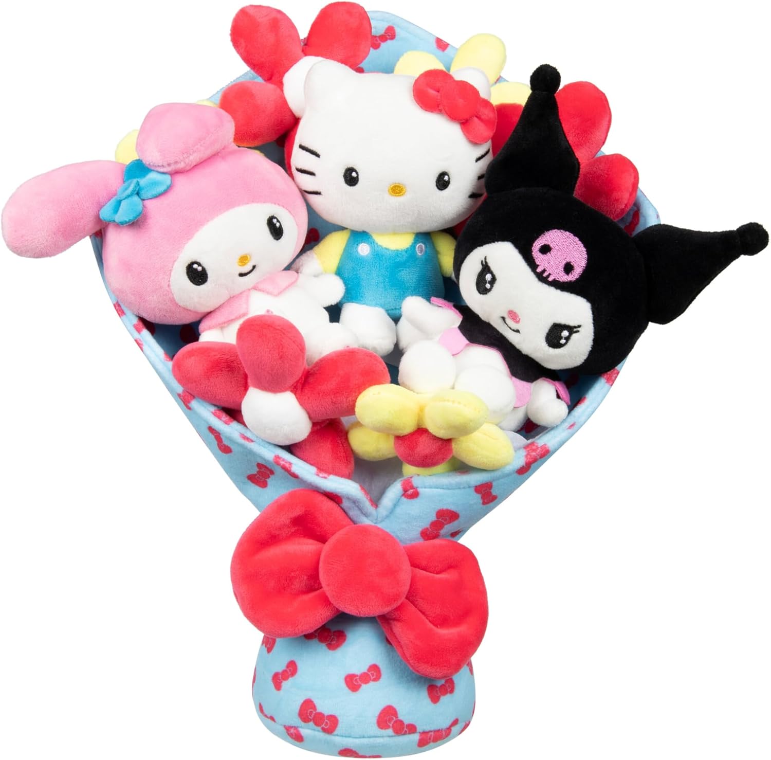 Hello Kitty and Friends 12-inch Plush Celebration Bouquet Gift