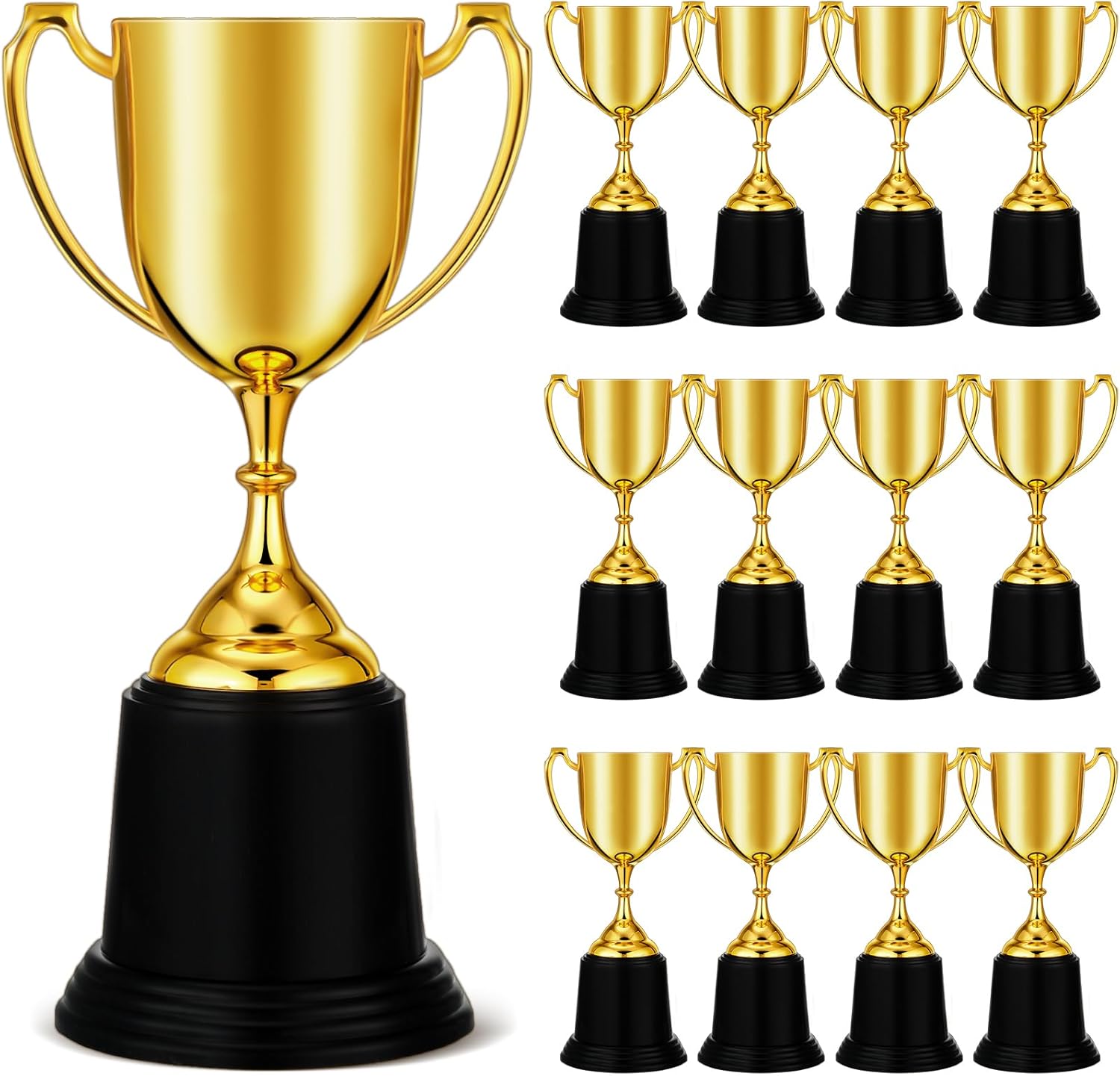 9 Inch Gold Trophy Award for Employee Appreciation Gifts
