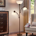 Luvkczc Floor Lamps for Living Room with 3 LED Bulbs Included