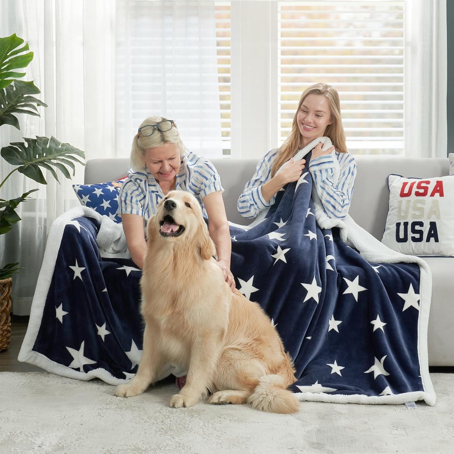 Cozy Bliss Luxury Sherpa Throw Blanket for Ultimate Comfort
