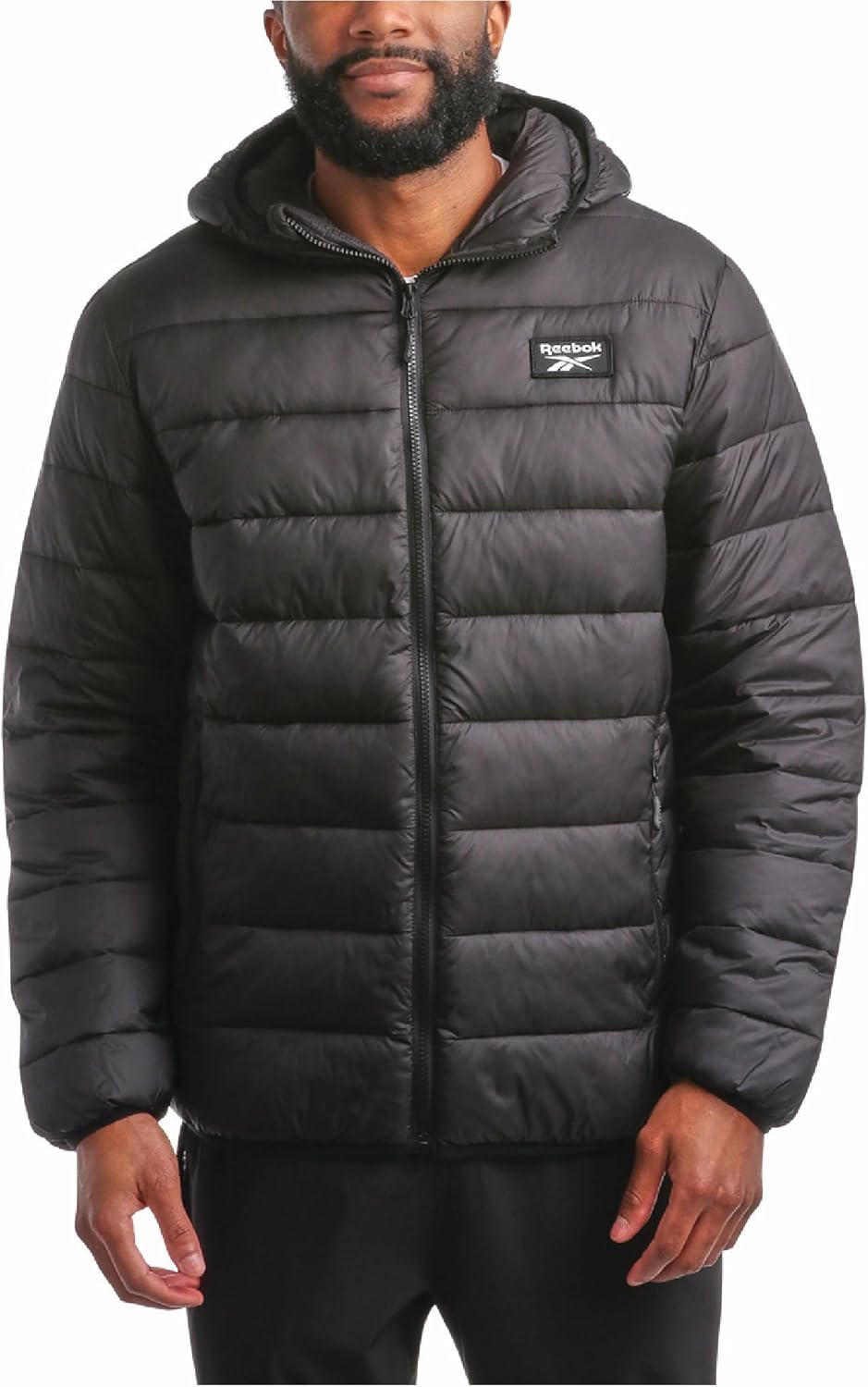 Reebok Men's Lightweight Hooded Quilted Puffer Jacket Review