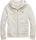 POLO RALPH LAUREN Big & Tall Double Knit Full Zip Hoody - Comfortable