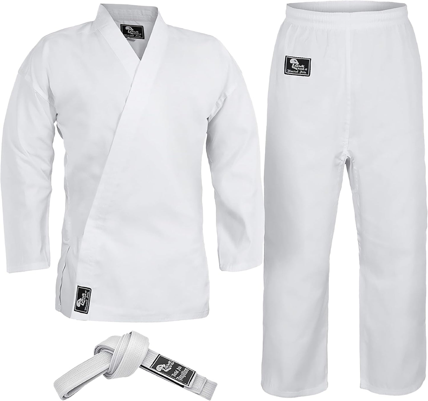 Hawk Sports Karate Uniform for Kids & Adults - Lightweight Gi