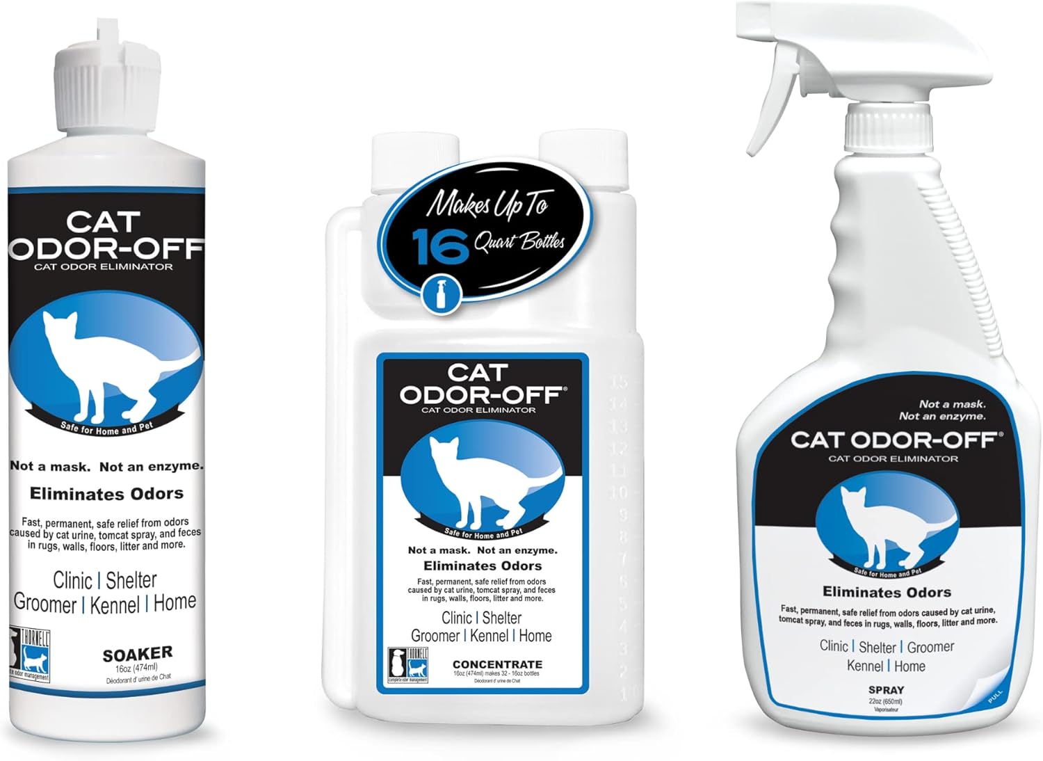 Odorcide Cat Odor-Off Concentrate for Effective Pet Odor Removal