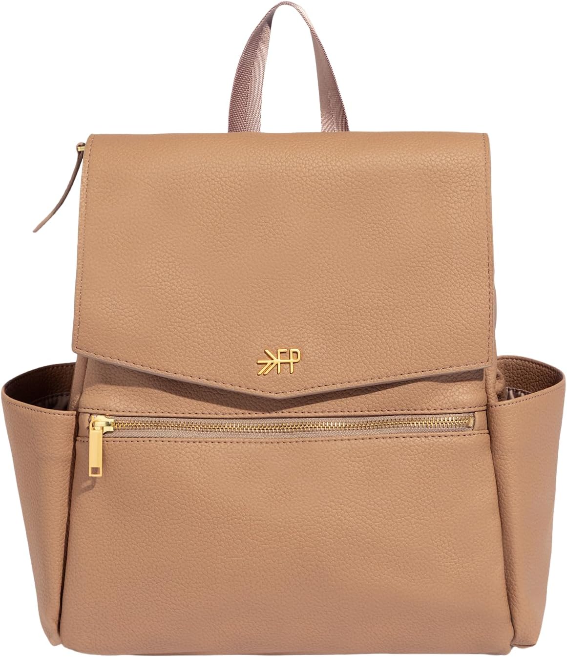 Mini Classic Diaper Bag Backpack in Vegan Leather for Moms
