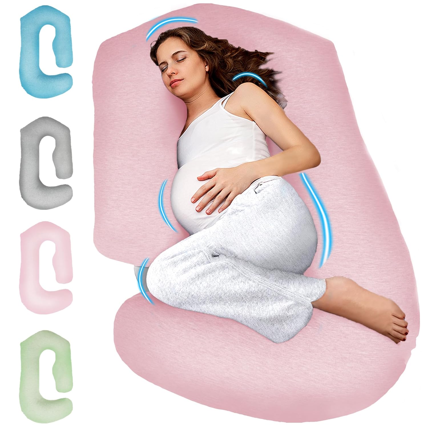 PILLANI Pregnancy Pillows for Sleeping - Ultimate Comfort & Support