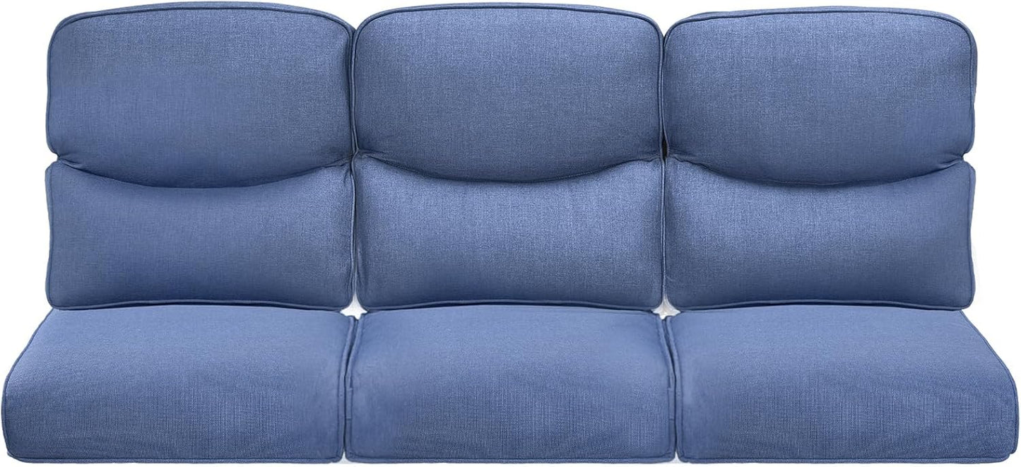 Pop 22x25 Outdoor Cushions for Patio Couch Chairs Set of 3