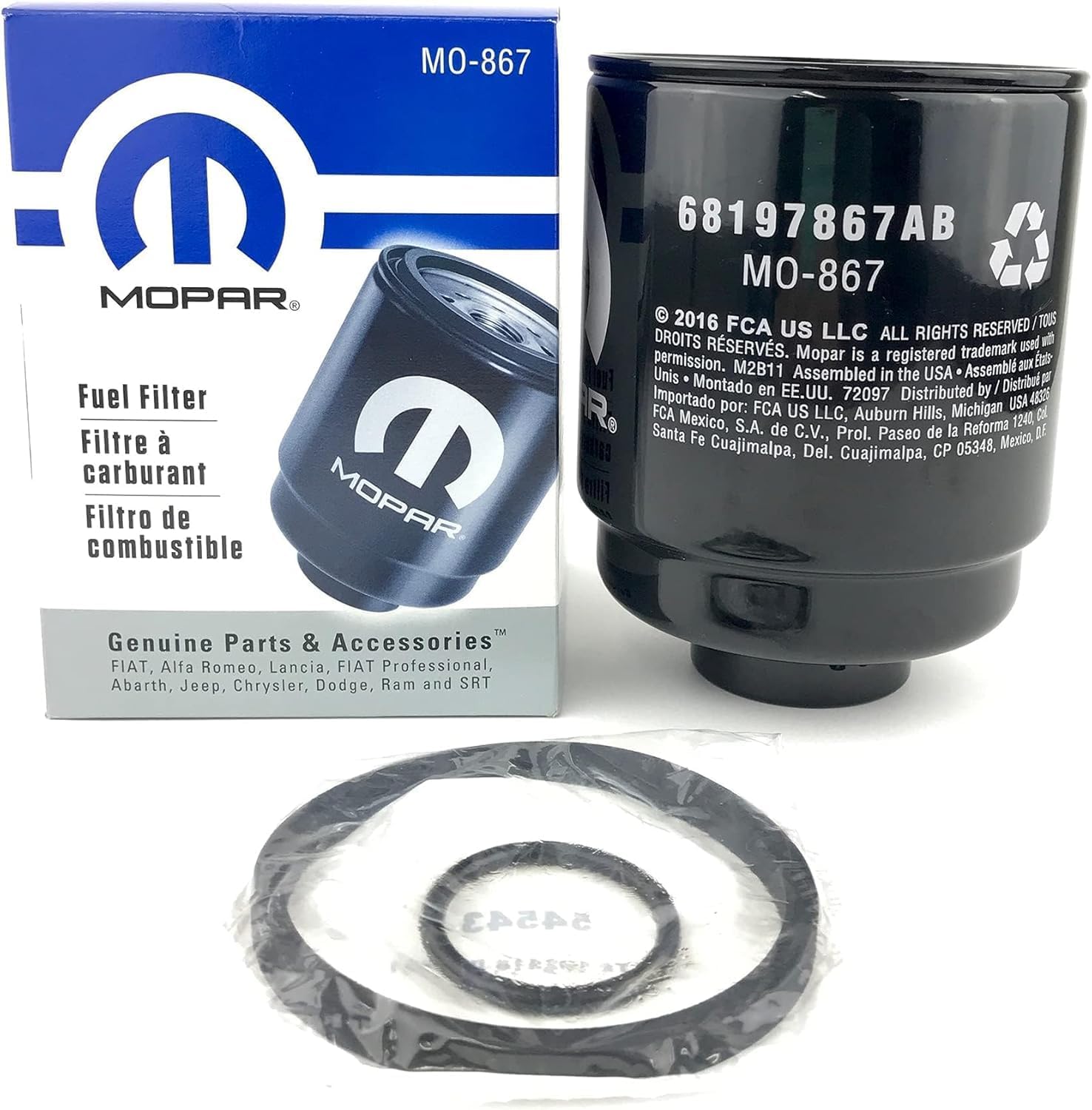 Mopar Fuel/Water Separator Filter Kit for Optimal Performance