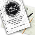 Funny chaos coordinator Spiral Notebooks With 160 Pages - Portable A5
