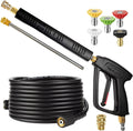 YAMATIC Pressure Washer Kit: 25ft Kink Resistant Hose for Ryobi & More